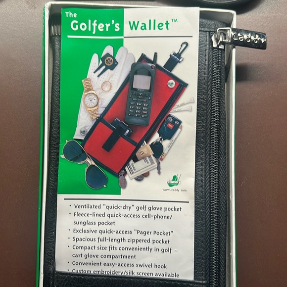 The Golfer’s Wallet - Black - Picture 1 of 5